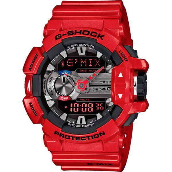 Relógio Casio G-Shock G'MIX GBA-400-4ADR Bluetooth - Relógio de